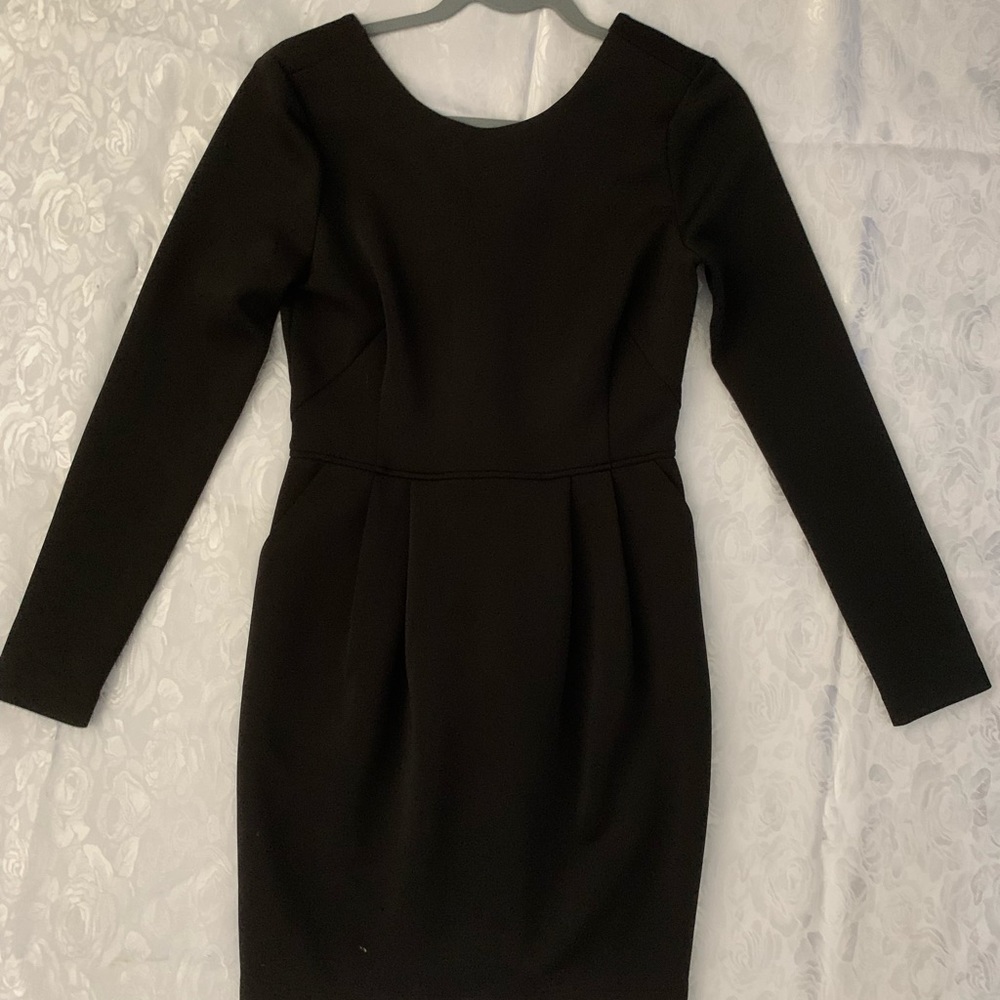 Black Dynamite Dress. Size small. V-neck back.
